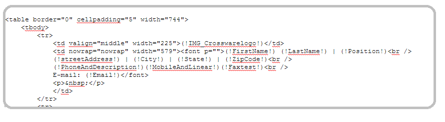 how-do-i-import-my-own-html-to-my-signature-crossware-knowledge-base